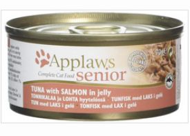 image of Applaws Senior Complete Wet Cat Food Tuna With Salmon In Jelly 
