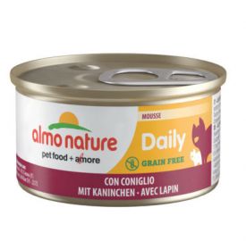 image of Almo Nature Grain Free Daily Rabbit Mousse 