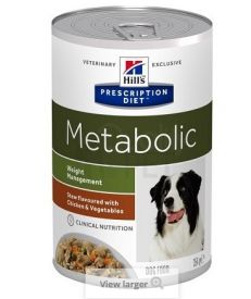 Prescription Diet Metabolic Canine Vegetable & Chicken Stew