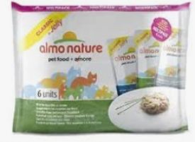 Almo Nature Cat Food Classic Pouch Multipack Mixed Tuna Selection 6 X 55 G