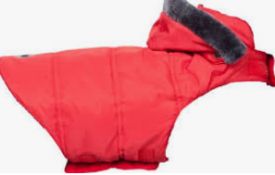 image of Karlie Coat For Dog Trendy Red 30cm