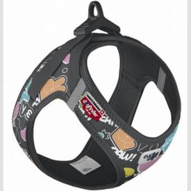 Curli Vest Air Mesh Comic Black