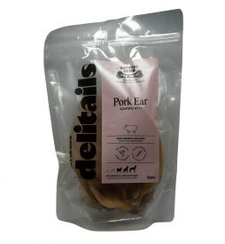 Delitails Pork Ears Chewing Treats For Dogs