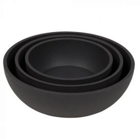 District 70 - Bamboo Dog Bowl Dark Gray
