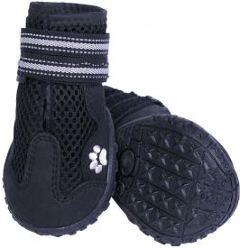 Nobby Dog Boot Runners Mesh 2pcs Black Size Xxl (8) L 80 Mm W 71 Mm
