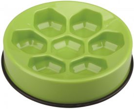 M-pets - Cavity Slow Feed Bowl Light Green