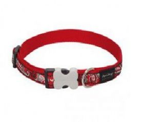 Red Dingo Collar 20-32 Cm Adjustable 12mm