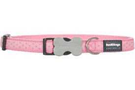 Red Dingo - Love Sprinkle Pink Dog Collar 