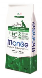 Monge Daily Line Maxi Puppy & Junior Chicken