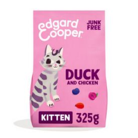 Edgard & Cooper Duck & Chicken Dry Kitten Food 