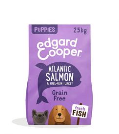 Edgard & Cooper Puppy With Fresh Atlantic Salmon & Free Run Turkey 