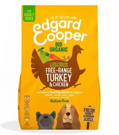 Edgard & Cooper Adult Fresh Organic Free Range Turkey & Chicken 