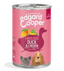 Edgard & Cooper Puppy Fabulous Duck & Chicken 