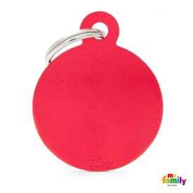 Myfamily Red Circle Nametag