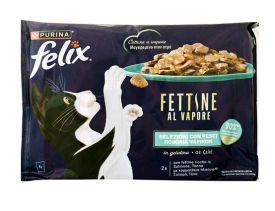 Purina Felix Delicious Sliced Salmon And Tuna In Jelly Multipack
