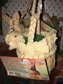 Dental Filled Rabbit Basket