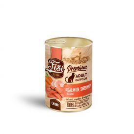 Fisi Premium Salmon With Shrimp And Carrot In Sauce For Adult Cat
