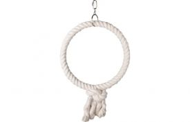 Flamingo Bird Toy Hakan Cotton Ring White