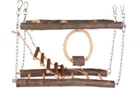 Flamingo Janny Suspension Bridge Wood