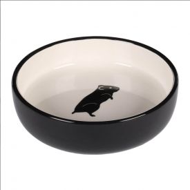 Flamingo Guinea Pigs Nala Round Ceramic Bowl