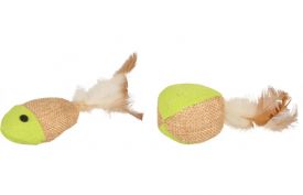 Flamingo Toy Juty Ball & Fish Light Brown 