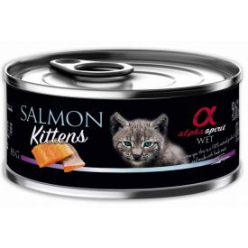 Alpha Spirit Wet Cat Kitten Salmon