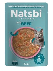 Gosbi Natsbi Cat Steamed Beef