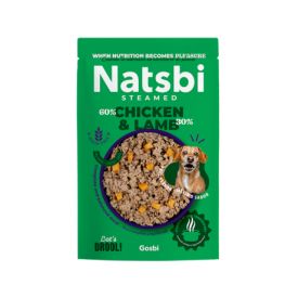 Gosbi Natsbi Dog Steamed Chicken and Lamb
