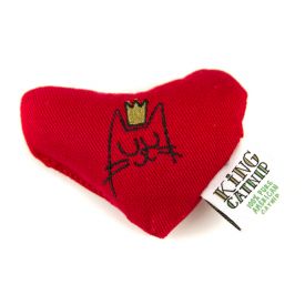 King Catnip - Pure Refillable Catnip Heart 8cm