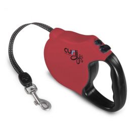 Curli - Retractable Leash Red Medium 4m