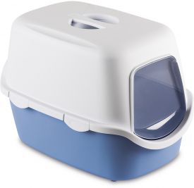 Stefanplast Cathy Cat Litter Box Blue 56x40x40cm