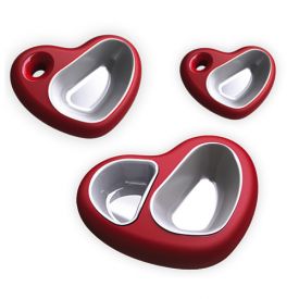 Georplast - Mon Amour Double Pet Bowl