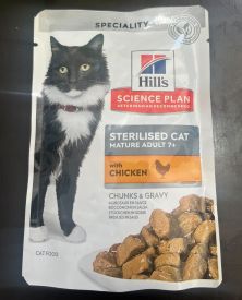 Hill's Science Plan Feline Mature Sterilised Chicken Pouch