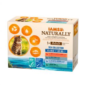 Iams Naturally Adult Cat Sea Collection 