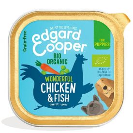 image of Edgard & Cooper Puppy Organic Chicken & Fish 