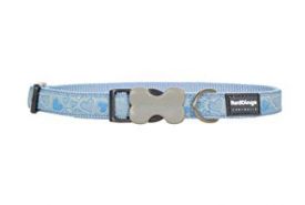 Red Dingo - Breezy Love L.blue Dog Collar(25)