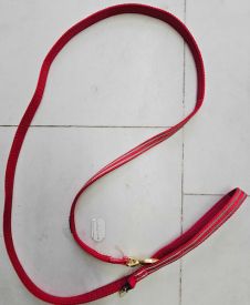 Imac Red Nylon Lead With Reflective Stripes