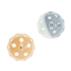 Imac Set Of 2 Plastic Balls With Bell 