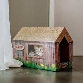 Nobby Cat House Paper Board 