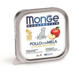 Monge – Monoprotein Puppy Wet Chicken With Apple 