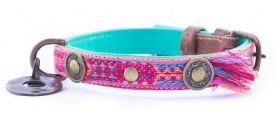 image of Dog With A Mission - Boho Rosa 2cm Xs Collar