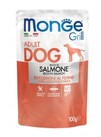 Monge Grill Dog Wet Salmon 