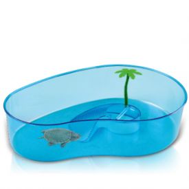 Imac Aquarium For Turtle Plastic Virgola 40×27.5×9.5Cm