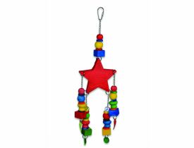 Toy Bird Red Star Multi Colour 40cm