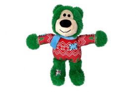 Kong Christmas Holiday Wild Knots Bear Dog Assorted Toy