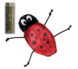 Kong Refillables Ladybug Cat Toy