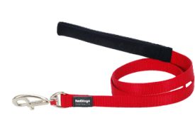 Red Dingo Classic Fixed Length Lead Red