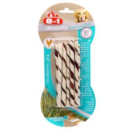 8in1- Delights Pro Dental Twisted Sticks/chicken 55g