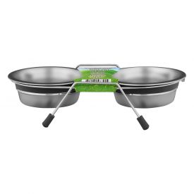 Loving Pets Silent Double Diner 