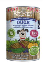 Little Big Paws Dog Duck & Vegetables In Herb Gravy